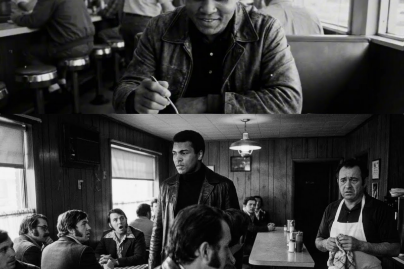 Muhammad Ali Walked Into a WHITES ONLY Diner in1974What He Did Next Changed the Owner’s Life Forever JJ