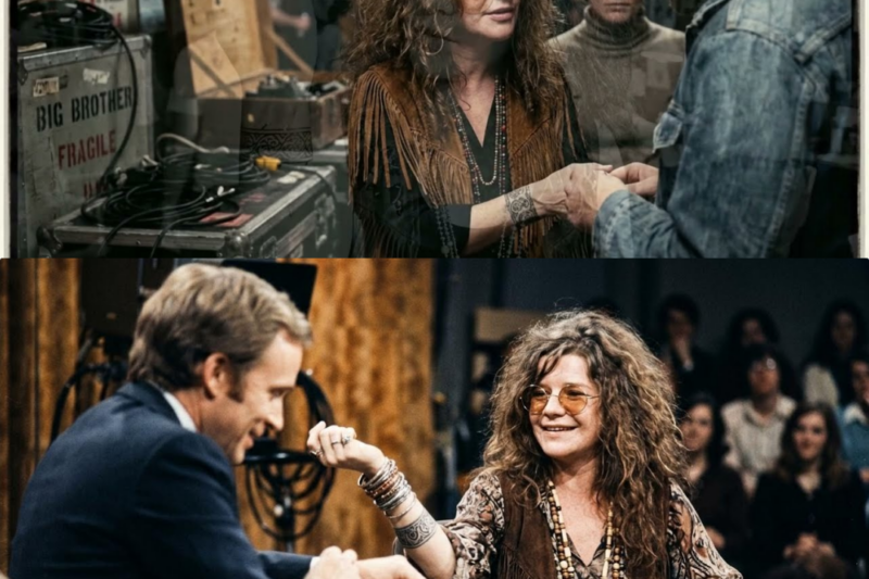 Janis Joplin Held Up Her Wrist on National TV. The Studio Went Silent. JJ