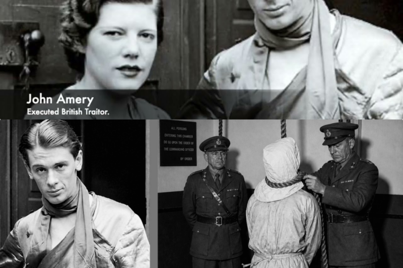 Why A British Traitor Was Executed On The Gallows JJ