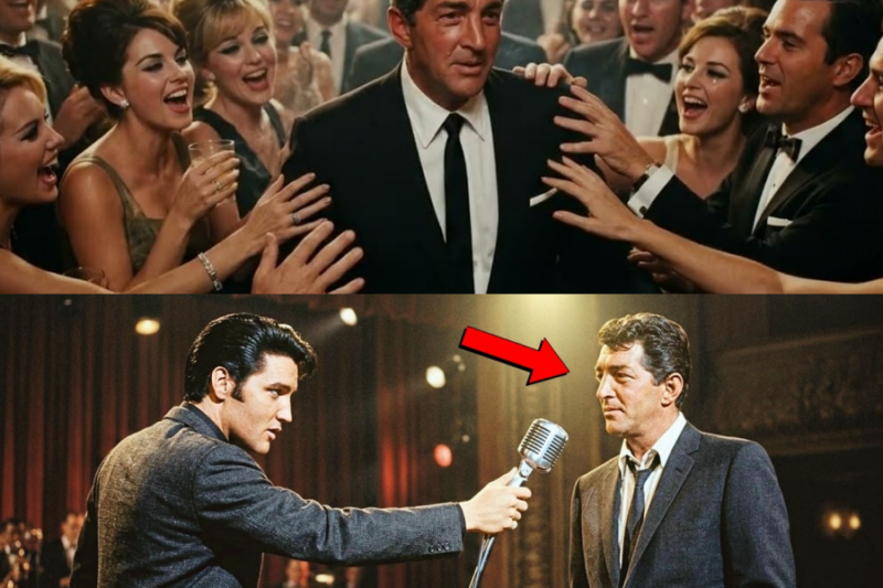 Elvis Presley Invited Dean Martin On Stage — What Dean Did Next Made Everyone Shocked