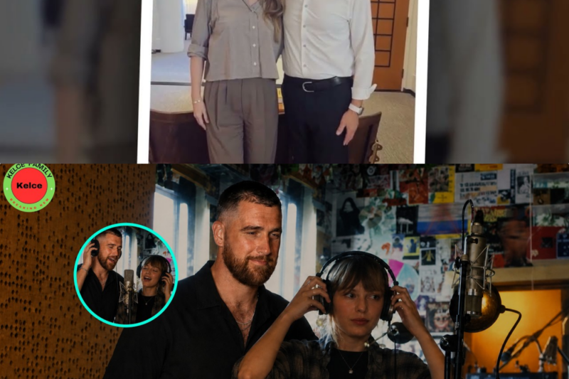 Harmonious Hearts: The Intimate Studio Moment Where Taylor Swift Whispered Travis Kelce’s Name