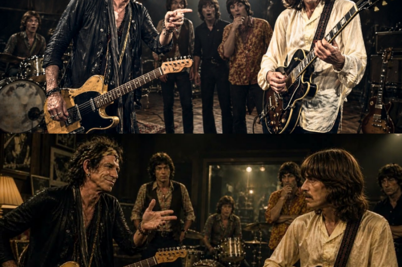 Keith Richards DARED George Harrison to Play It Live — Seconds Later, Nobody Could Speak!