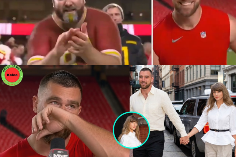 From Gridiron Warrior to Emotional Groom: Travis Kelce’s Vulnerable Moment Reveals a New Side of the NFL Star