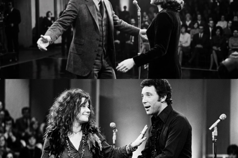 Tom Jones Tried to Hug Janis Joplin at the End of the Song — She Stepped Back — They Laughed JJ