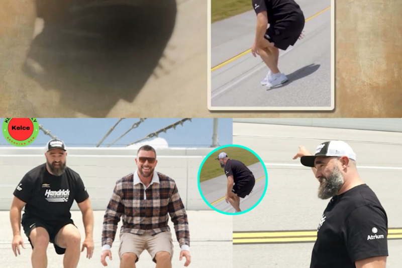The Kelce Brothers Take on Talladega: Jason and Travis Face the Ultimate Test of Speed