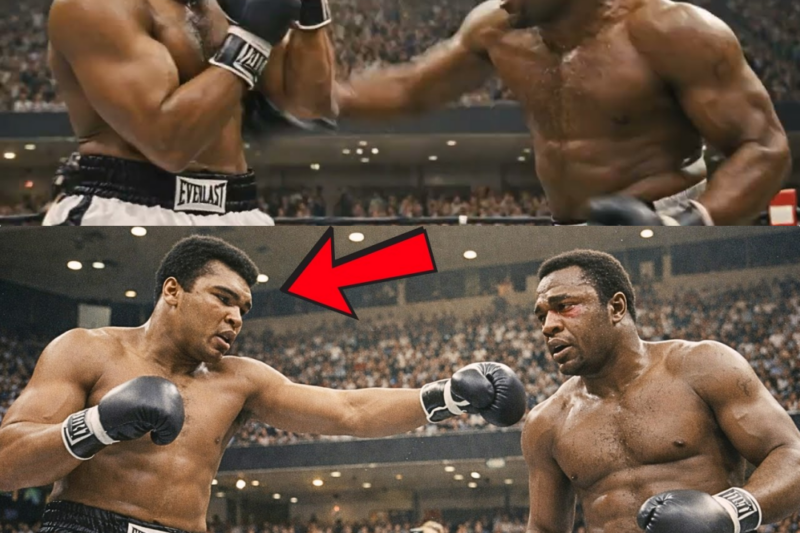 Muhammad Ali STOPPED His Punch Mid-Swing — Joe Frazier’s Whisper Was Hidden for 45 Years JJ
