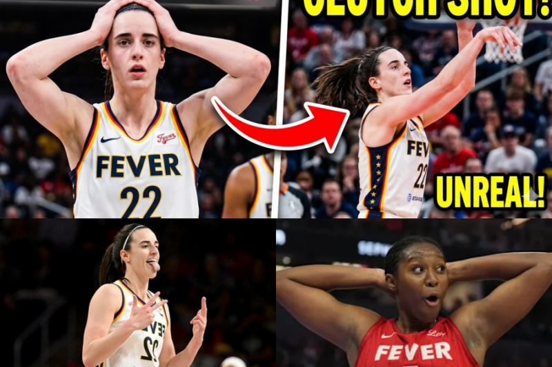 From Collapse to Clutch: How Caitlin Clark’s Impossible 31-Foot Logo Shot Saved the Indiana Fever
