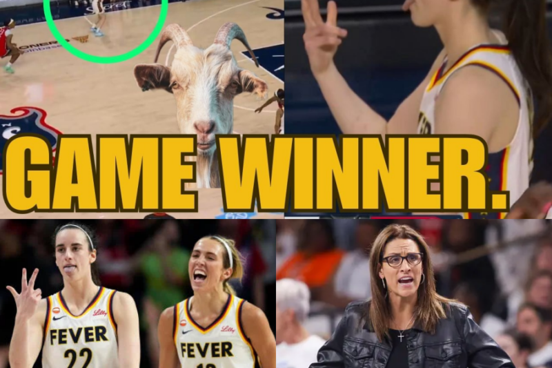 Benched, Sabotaged, and Unstoppable: How Caitlin Clark Saved Coach Stephanie White with a Jaw-Dropping Game-Winner