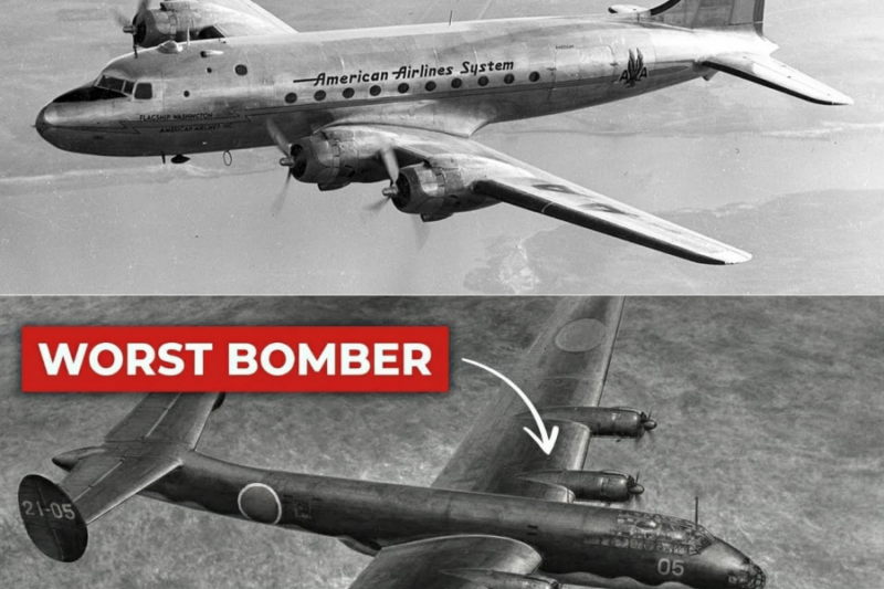Japan Bought America’s Rejected Airliner — And Built History’s Worst Heavy Bomber