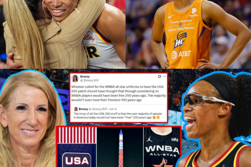 Patriotism Under Fire: How a Simple ‘USA 250’ Patch Ignited a Massive WNBA Controversy