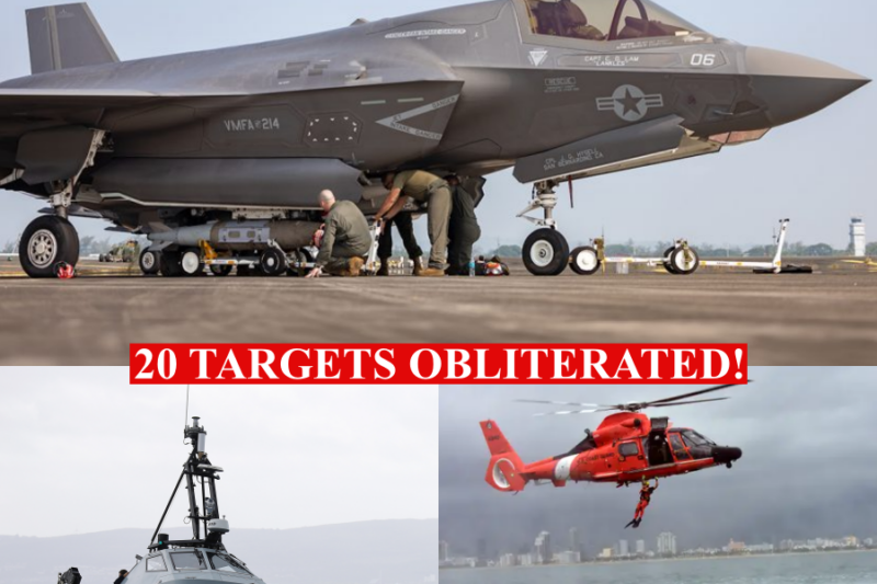 US Forces Unleash Fury: 20 Strategic Iranian Targets Obliterated Following Helicopter Downing and Historic Drone Rescue