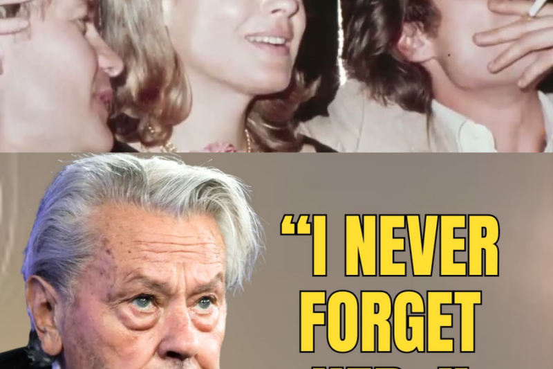 Before Dead, Alain Delon Admits She was the Love of My Life.