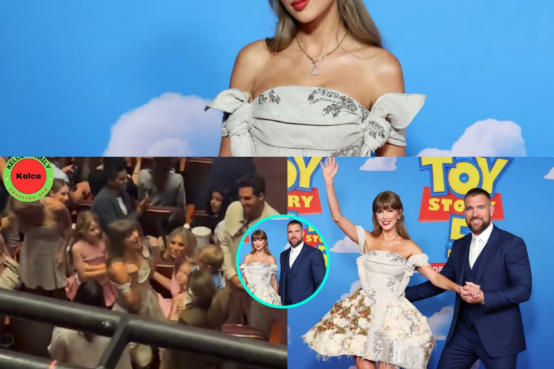 An Unscripted Fairytale: Taylor Swift and Travis Kelce’s Magical Moment at the ‘Toy Story 5’ Premiere