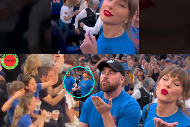 Courtside Chaos: Taylor Swift and Travis Kelce Steal the Spotlight at the NBA Finals with Electric Dance