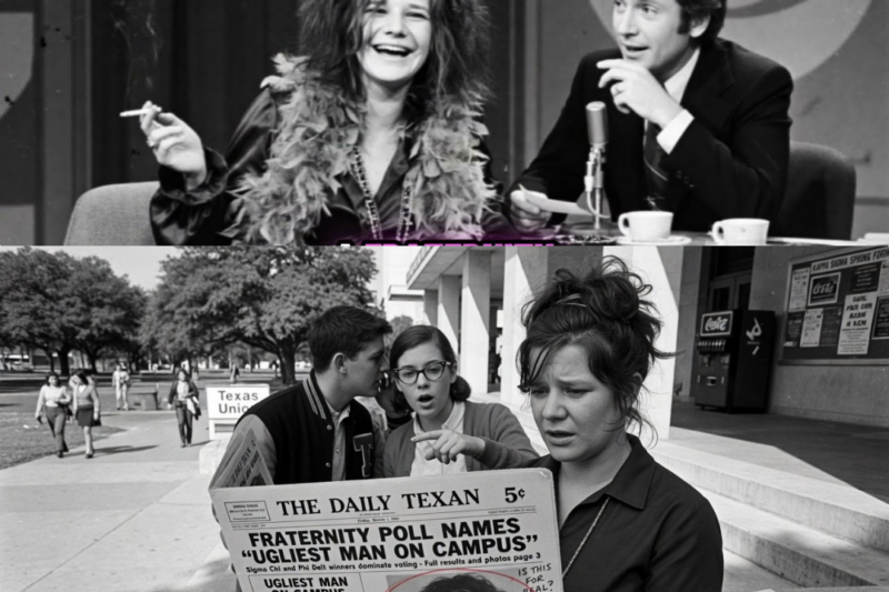 A University Fraternity Voted Janis Joplin Ugliest Man on Campus — She Was 19 JJ