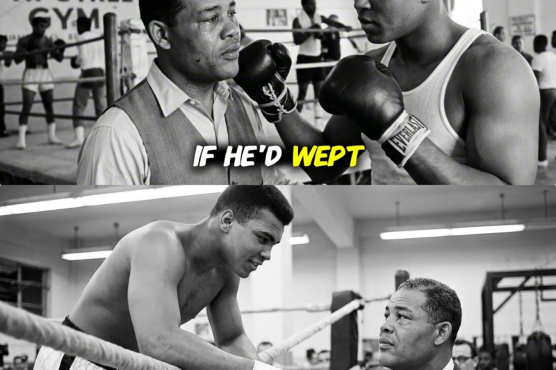 Joe Louis Walked Into Muhammad Ali’s Gym to Challenge Him — He Left With Tears in His Eyes JJ
