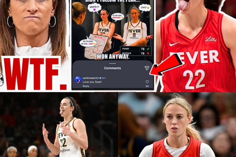 The Mutiny That Won the Game: How Caitlin Clark and Sophie Cunningham Went “Outlaw” to Override a Controversial Coaching Call