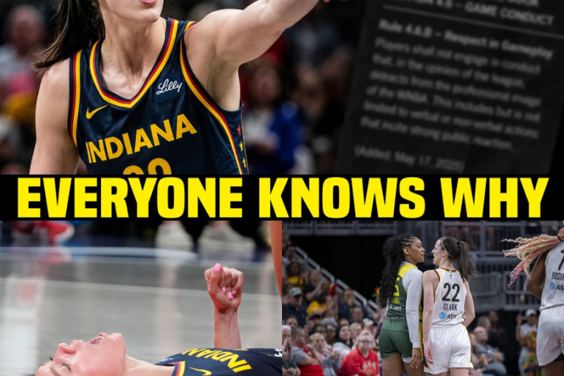 The WNBA’s Silent Confession: How Fans Forced a Secret Rule Change to Protect Caitlin Clark
