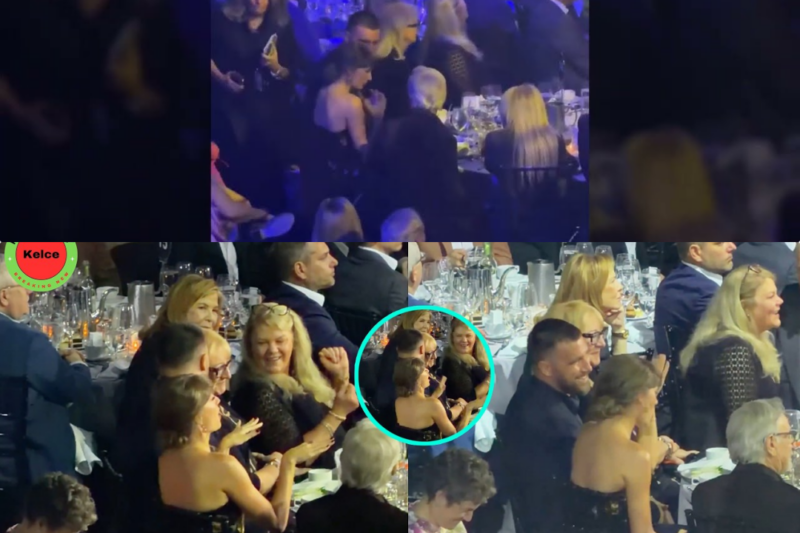 Taylor Swift and Travis Kelce Share Romantic Moment at Songwriters Hall of Fame Gala