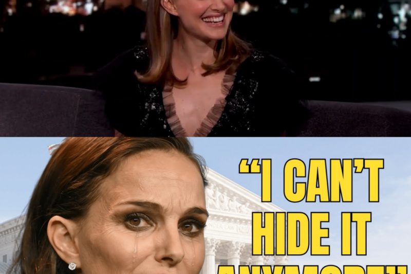 Natalie Portman Tears Up Talking about Her Husband’s Affair. 