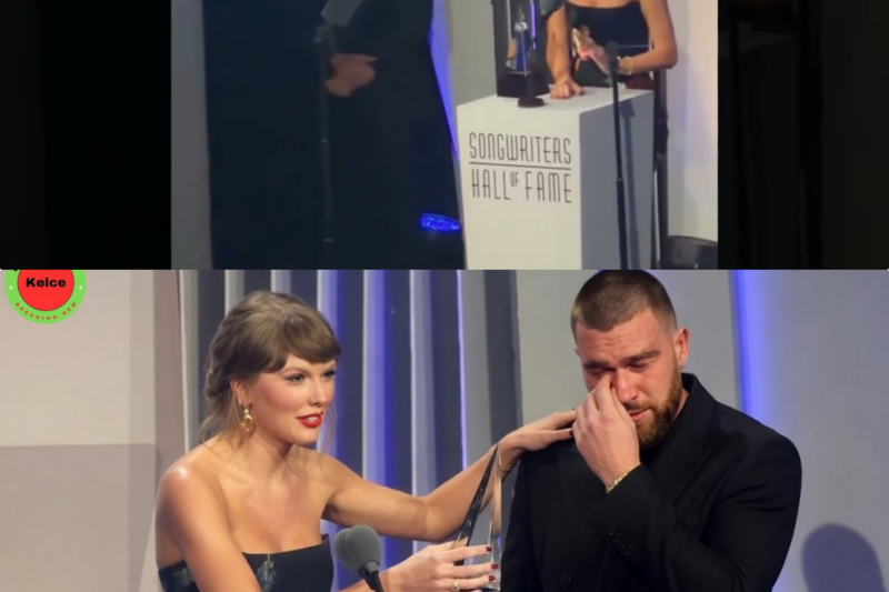 The Tears of Truth: Taylor Swift’s Raw Hall of Fame Speech Leaves Travis Kelce Visibly Moved