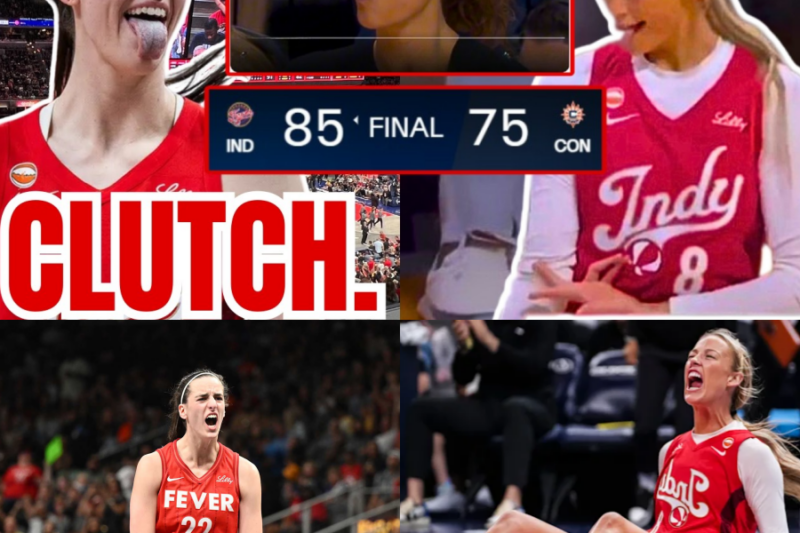 A ‘Moral Loss’ in Victory: How Caitlin Clark and Sophie Cunningham Rescued the Indiana Fever from Complete Disaster