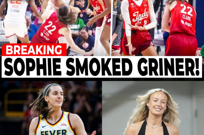 Caitlin Clark and Sophie Cunningham Dismantle the Connecticut Sun Amidst Shocking Officiating and Brittney Griner Controversy