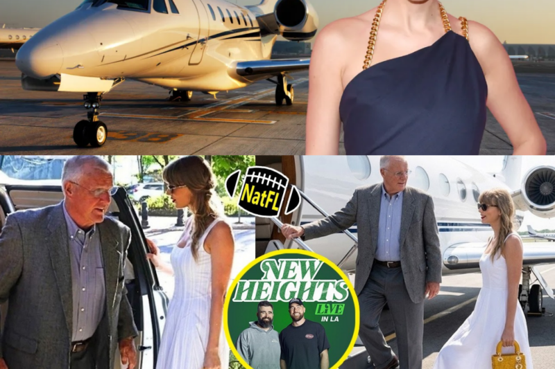 Jet-Setting to LA: Taylor Swift’s Sudden Departure Sparks Frenzy for New Heights Live Appearance