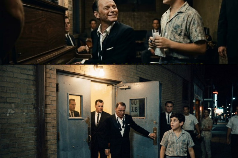 A Boy Asked Sinatra for an Autograph — He Spent 45 Minutes Teaching Him to Sing Instead JJ