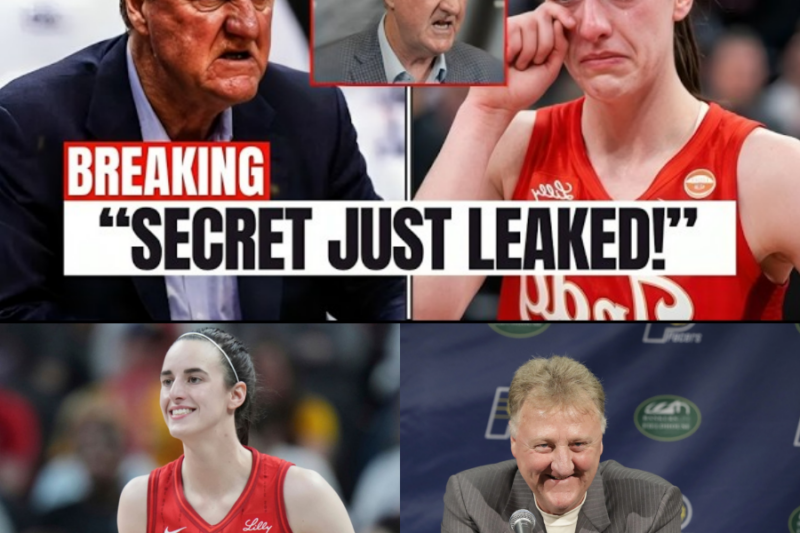 The Secret Conversation: How Larry Bird’s Brutally Honest Advice Transformed Caitlin Clark’s Rookie Season