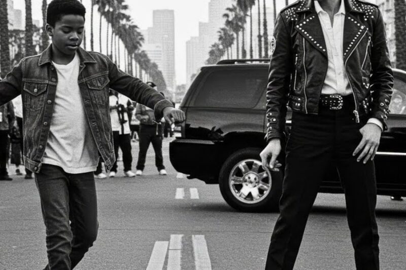 Street Kid Dancing ‘Smooth Criminal’ When Suddenly Michael Jackson Showed Up 