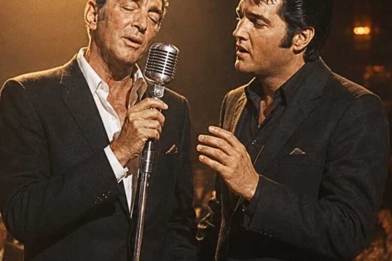 Elvis Presley Handed Dean Martin the Mic — What He Sang Next Left Everyone in Tears