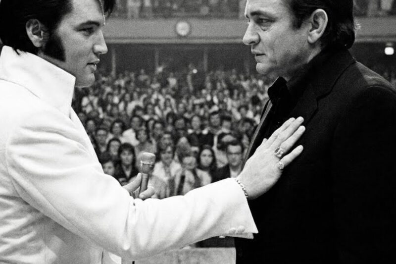 Johnny Cash DARED Elvis to Sing GOSPEL Live — What Happened Made Cash Break Down on Stage