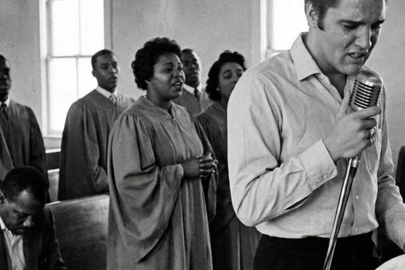 Johnny Cash DARED Elvis to Sing GOSPEL Live — What Happened Made Cash Break Down on Stage
