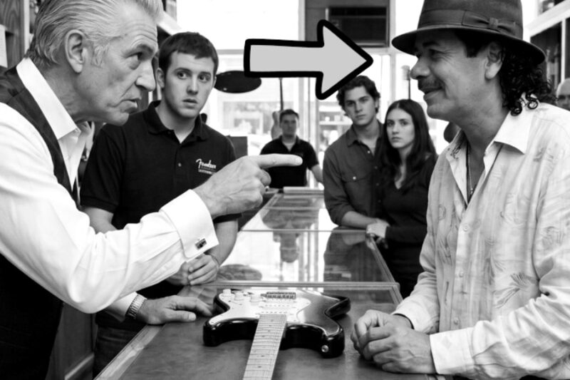 Guitar Shop Owner Told Carlos Santana The Beginner Guitars Are Over There His Reaction Was Legendary