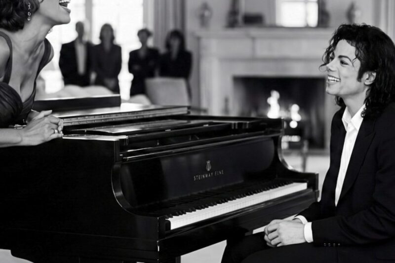 Michael Jackson STOPPED at the Piano When Whitney Sang This Note at Clive Davis Party — UNBELIEVABLE 