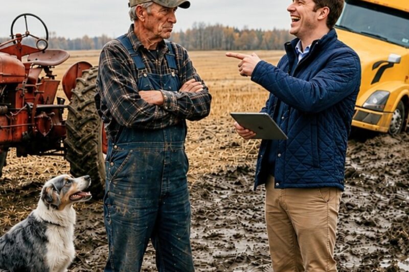 3 Towing Companies Said the 80,000lb Semi Was Lost, Then an Old Farmer Fired Up His 1948 Farmall