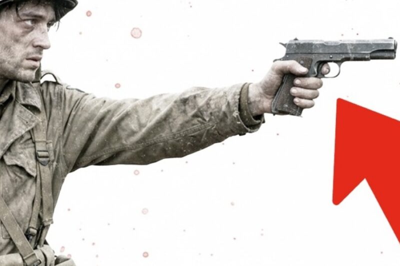 The Dark Reason German Officers Feared One American With a .45 ACP Pistol