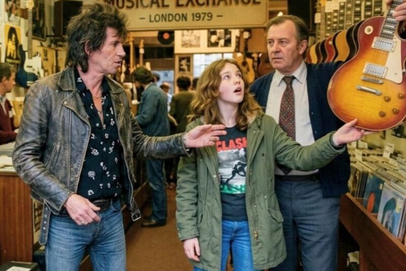 A 17-year-old saved 8 months for one guitar — a clerk took it from her — Keith Richards gave it back