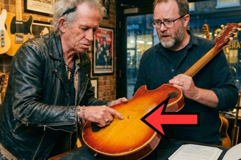 Shop Owner Told Homeless Guy He Can’t Afford £85,000 Guitar — Guy Was KEITH RICHARDS Buying His Own