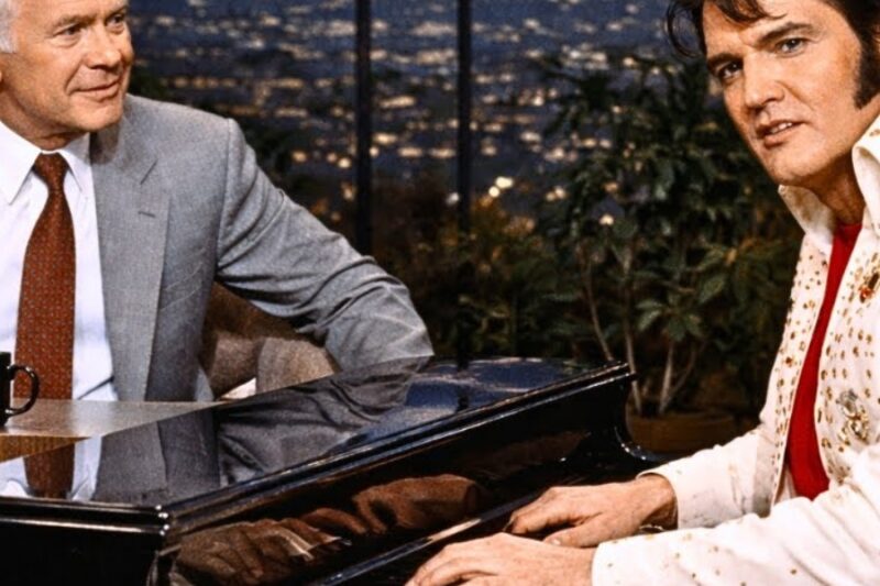 Johnny Carson Dared Elvis Presley to Play the Piano on Air — Minutes Later, Carson Was in Tears!