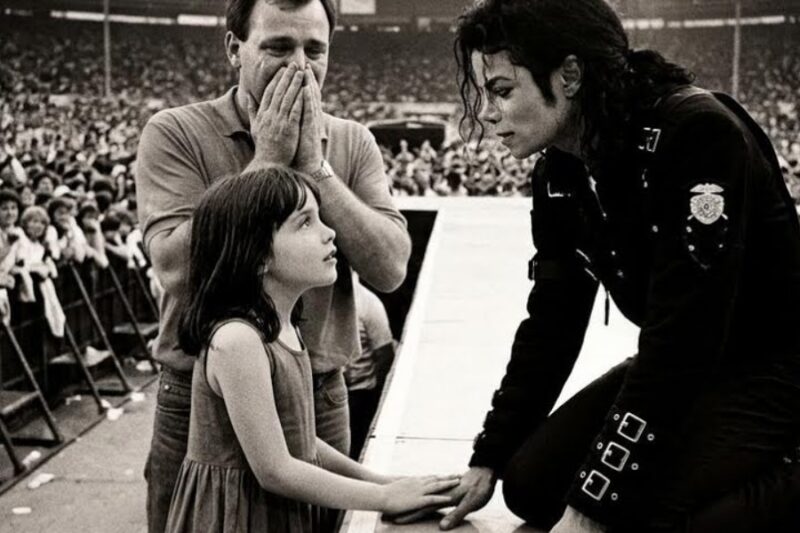 The Girl in the FRONT ROW Wasn’t Singing. Michael Jackson Noticed. 