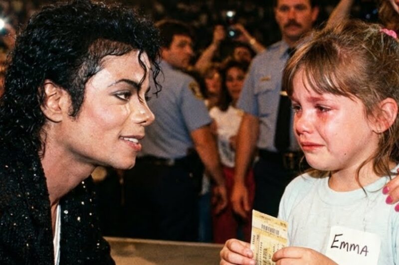 Michael SAW a Little Girl Crying in the Front Row — He Jumped Off Stage for Her