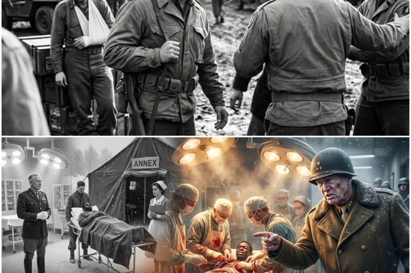 What Patton Did When a Surgeon Refused to Operate on a Wounded Black Soldier D