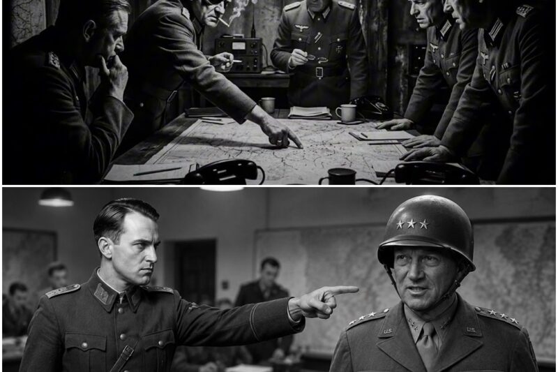 What Patton Did After an SS Officer Threatened Him Inside His Own HQ D