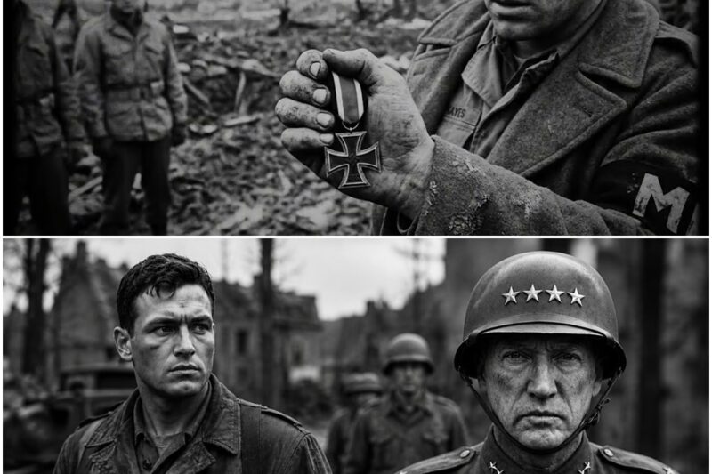 “Patton’s Reaction When a GI Was Found Wearing a German Officer’s Iron Cross!” D