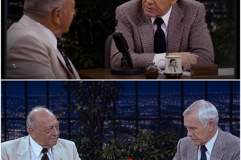 Mel Blanc Placed a TAPE RECORDER On Johnny Carson’s Desk — What Played Left The Studio In Silence D