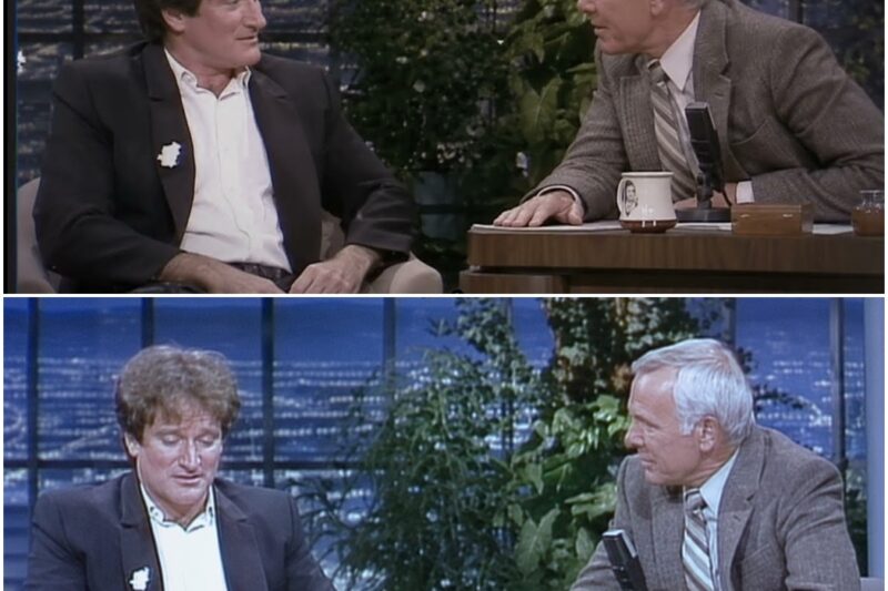 Robin Williams Went SILENT For 4 Minutes On Johnny Carson — What He Said Next BROKE The Studio D