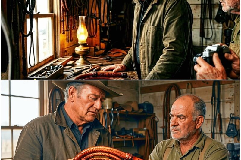 John Wayne Walked Into A Dying Whip Shop In San Antonio 1957 — Then He Read The Name On The Handle D