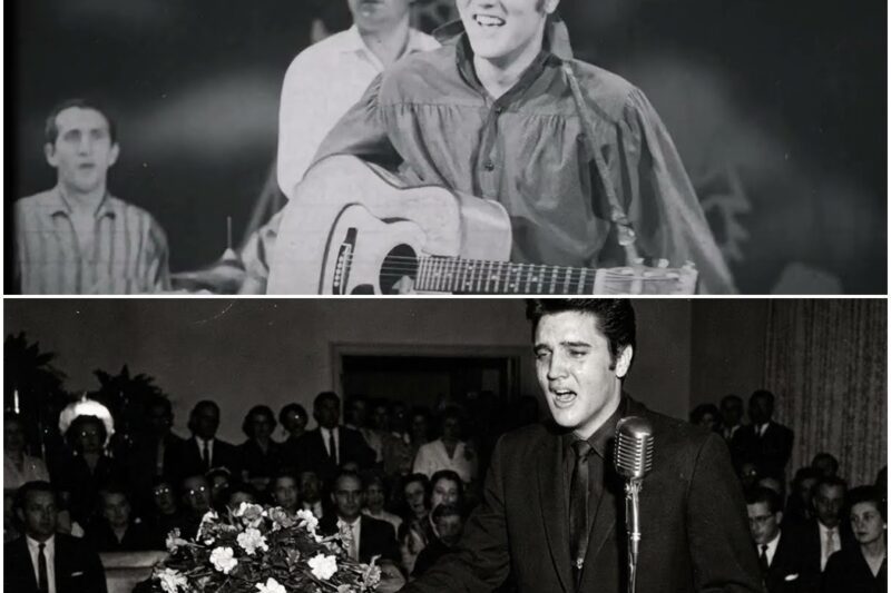 Elvis Sang at His Mother’s Funeral — His Voice Cracked on Mother… Then He Collapsed